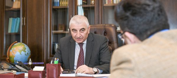 Председатель Центральной избирательной комиссии Азербайджана Мазахир Панахов - Sputnik Азербайджан