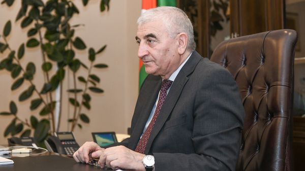Председатель Центральной избирательной комиссии Азербайджана Мазахир Панахов - Sputnik Азербайджан