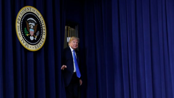 Президент США Дональд Трамп, фото из архива - Sputnik Азербайджан