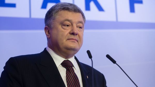 Президент Украины Петр Порошенко - Sputnik Азербайджан