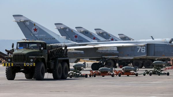 Истребители ВКС РФ в Сирии - Sputnik Азербайджан