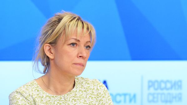 Директор Департамента информации и печати Министерства иностранных дел РФ Мария Захарова, фото из архива - Sputnik Азербайджан