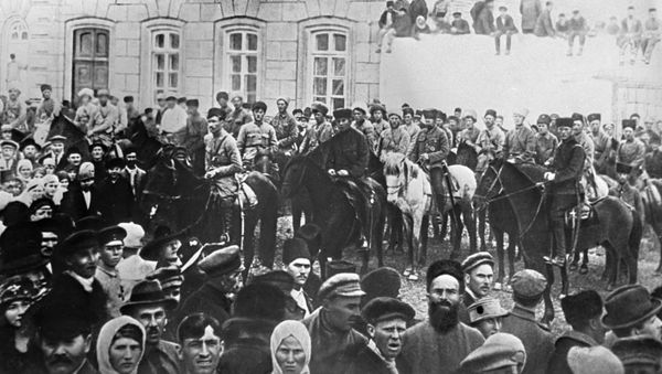 Солдаты Красной Армии вступают в Баку - Sputnik Азербайджан