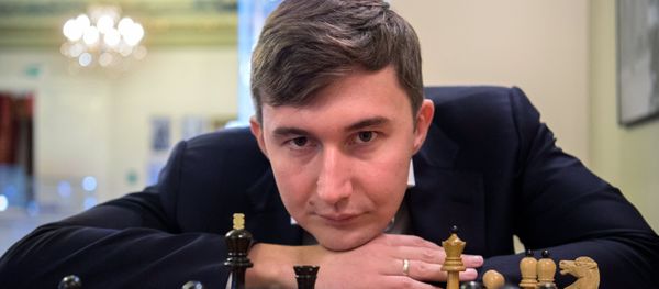 Международный гроссмейстер, чемпион мира по быстрым шахматам Сергей Карякин - Sputnik Азербайджан
