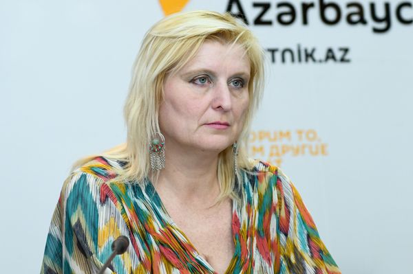 Археолог, реставратор, историк из Харьковского национального университета имени В. Н. Каразина Татьяна Крупа - Sputnik Азербайджан