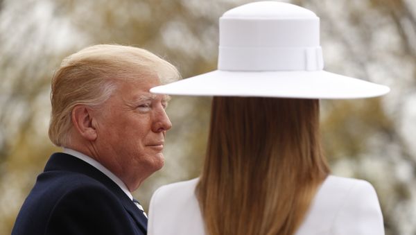 Дональд и Мелания Трамп - Sputnik Азербайджан