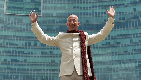Глава Amazon Джефф Безос - Sputnik Азербайджан