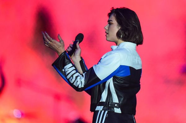 Концерт Dua Lipa в рамках развлекательной программы Гран-при Азербайджана Формула-1 - Sputnik Азербайджан