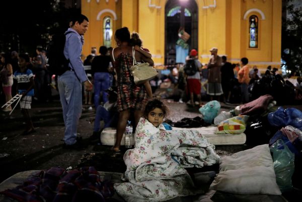 Пострадавшие от пожара в Сан-Паулу, Бразилия - Sputnik Азербайджан