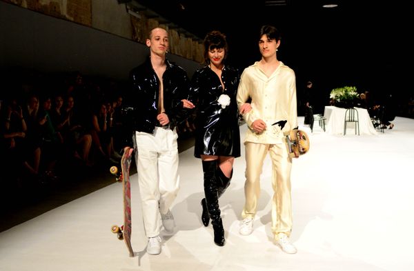 Неделя моды Mercedes-Benz Fashion Week - дизайнер Джаба Диасамидзе представляет свою коллекцию - Sputnik Азербайджан