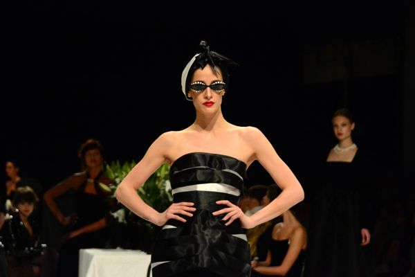 Неделя моды Mercedes-Benz Fashion Week - дизайнер Джаба Диасамидзе представляет свою коллекцию - Sputnik Азербайджан