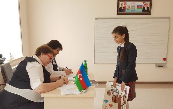 В школе № 3 города Нахчыван прошла Олимпиада по русскому языку и литературе - Sputnik Азербайджан