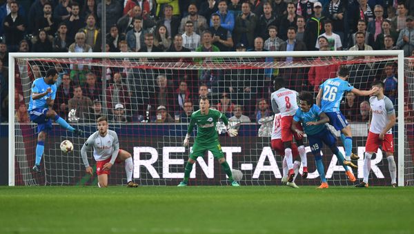 Футбольный матч в рамках Лиги Европы UEFA, фото из архива - Sputnik Азербайджан