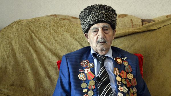İkinci dünya müharibəsi iştirakçısı Mir Məhəmməd Əliyev - Sputnik Азербайджан