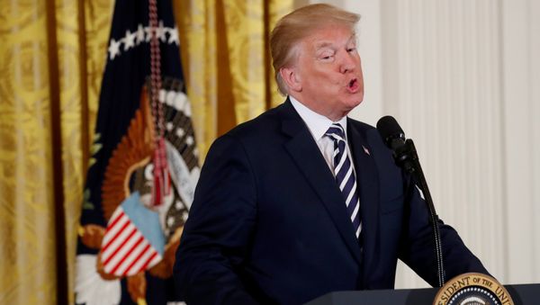 Президент США Дональд Трамп, фото из архива - Sputnik Азербайджан