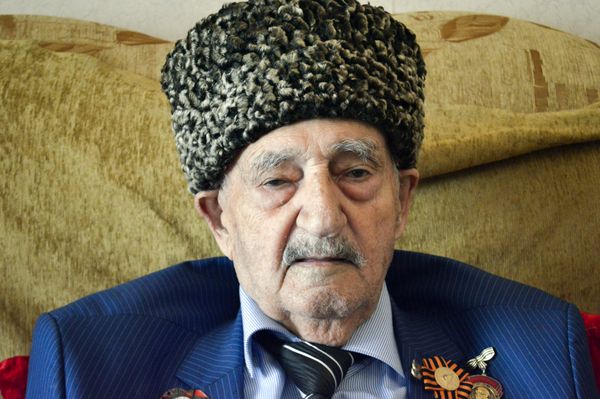Участник Второй мировой войны Мир Мухаммед Алиев - Sputnik Азербайджан