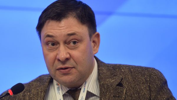 Главный редактор сайта РИА Новости Украина Кирилл Вышинский - Sputnik Азербайджан