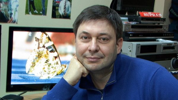 Руководитель портала РИА Новости Украина Кирилл Вышинский - Sputnik Азербайджан