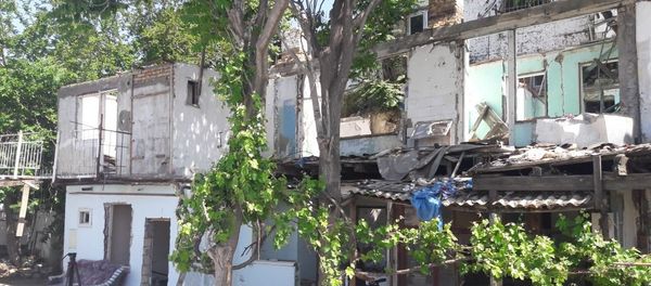 На территории Баиловского жилого участка на улице Бухты под влиянием подземных процессов произошел оползень - Sputnik Азербайджан