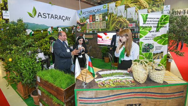24-я Азербайджанская международная выставка Пищевая промышленность (WorldFood Azerbaijan-2018) и 12-я Азербайджанская международная выставка Сельское хозяйство (Caspian Agro-2018) - Sputnik Азербайджан