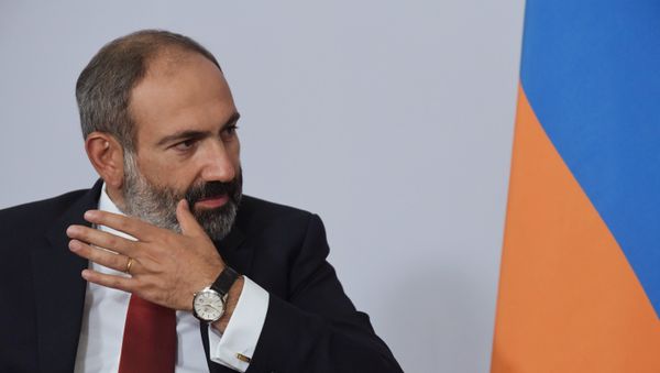 Премьер-министр Армении Никол Пашинян - Sputnik Азербайджан