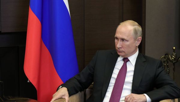 Президент РФ В. Путин встретился в Сочи с главой Сирии Б. Асадом - Sputnik Азербайджан