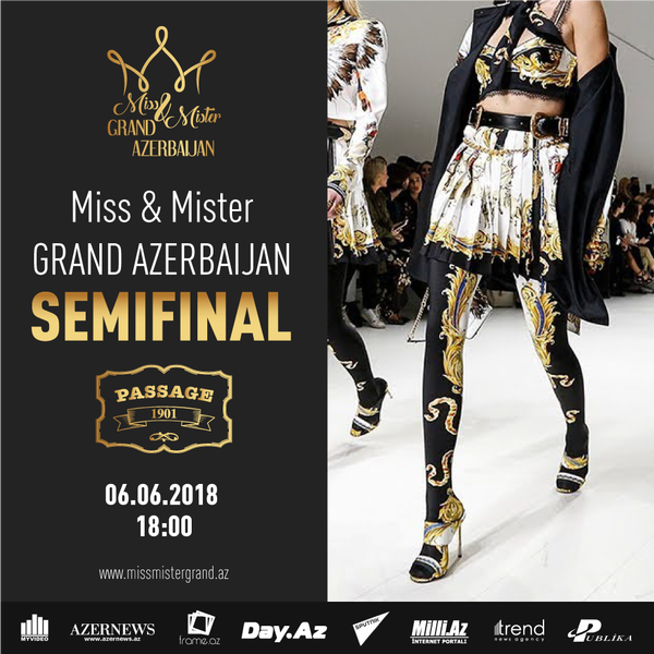 Афиша полуфинала конкурса Miss&Mister Grand Azerbaijan  - Sputnik Азербайджан