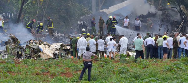 Самолет Boeing 737 авиакомпании Cubana de Aviacion с сотней пассажиров на борту разбился на Кубе - Sputnik Азербайджан