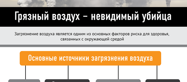 Грязный воздух — невидимый убийца - Sputnik Азербайджан