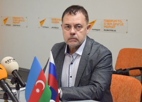 Председатель Экспертного совета Фонда поддержки научных исследований Мастерская евразийских идей Григорий Трофимчук - Sputnik Азербайджан