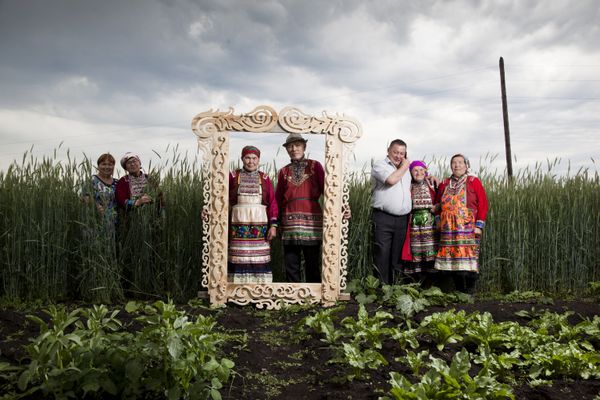 Снимок Уральские марийцы фотографа Федора Телкова, вошедший в шорт-лист лауреатов конкурса им. Андрея Стенина - Sputnik Азербайджан