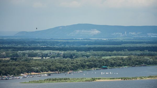 Река Волга в Самаре - Sputnik Азербайджан
