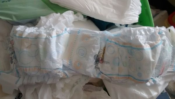 Детские подгузники, фото из архива - Sputnik Азербайджан