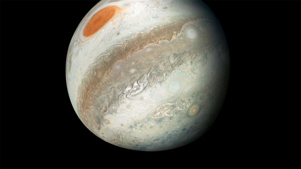 Снимок Юпитера, сделанный зондом Juno - Sputnik Азербайджан