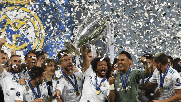 Real çempionlar liqasının qalibi oldu - Sputnik Азербайджан