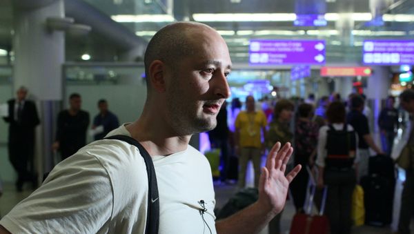 Российский журналист Аркадий Бабченко, фото из архива - Sputnik Азербайджан