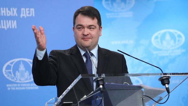 Заместитель Директора Департамента информации и печати МИД России А.А.Кожин - Sputnik Азербайджан
