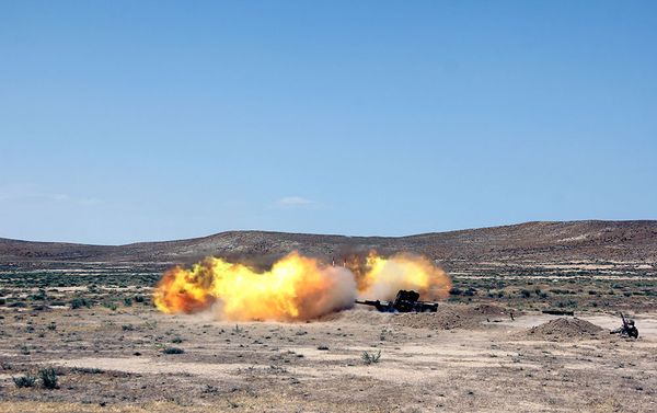 Государственные экзамены в Азербайджанском высшем военном училище имени Гейдара Алиева - Sputnik Азербайджан
