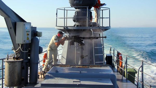 Учебные тренировки ВМС Азербайджана - Sputnik Азербайджан