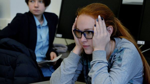 Студенты, фото из архива - Sputnik Азербайджан