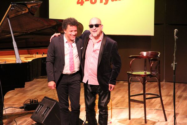 В Международном центре мугама завершился джазовый проект Baku Summer Jazz Days концертом французских музыкантов - пианиста Джеки Террассона и трубача Стефана Бельмондо - Sputnik Азербайджан