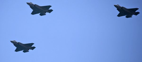 Израильские истребители F 35, фото из архива - Sputnik Азербайджан