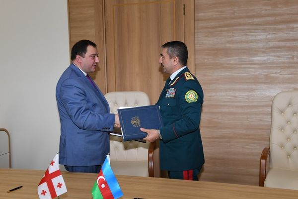 Пограничные службы Азербайджана и Грузии подписали межправительственное соглашение о деятельности пограничных представительств - Sputnik Азербайджан