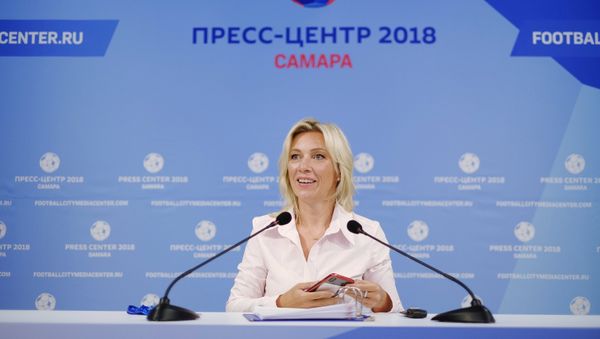 Официальный представитель министерства иностранных дел РФ Мария Захарова - Sputnik Азербайджан