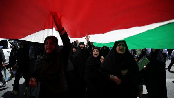 Протесты в Тегеране, Иран, 8 июня 2018 года - Sputnik Азербайджан