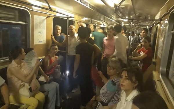 Отключение света в Баку, 3 июля 2018 года - Sputnik Азербайджан