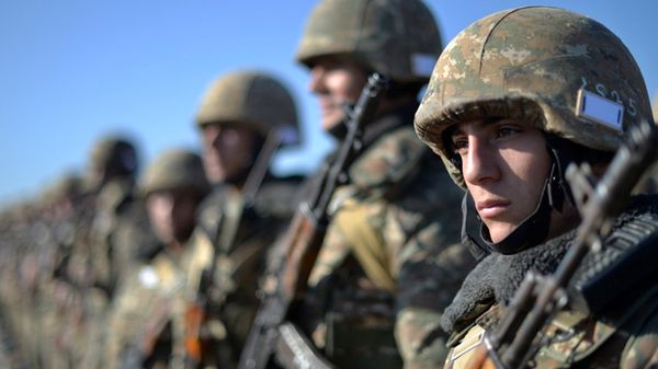Военнослужащие Армении, архивное фото - Sputnik Азербайджан