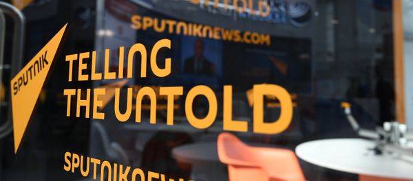 Логотип Международного информационного агентства и радио Sputnik - Sputnik Азербайджан