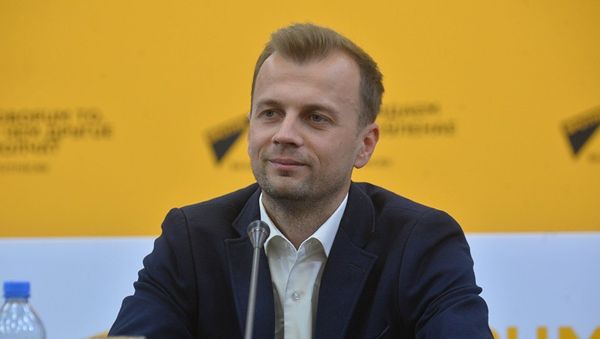 Менеджер по коммуникациям фонда Дирекция II Европейских игр — 2019 Алексей Богданович - Sputnik Азербайджан