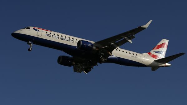 Самолет авиакомпании British Airways, фото из архива - Sputnik Азербайджан